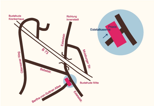 Stadtplan Buxtehude